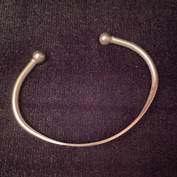 Vintage 70’s Silver Tone Men’s Cuff Bracelet - Picture 2 of 7